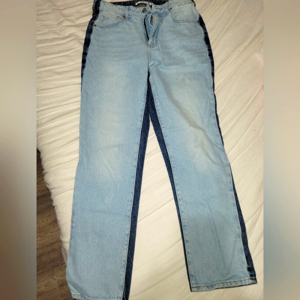 Pacsun Two Toned Mom Jean